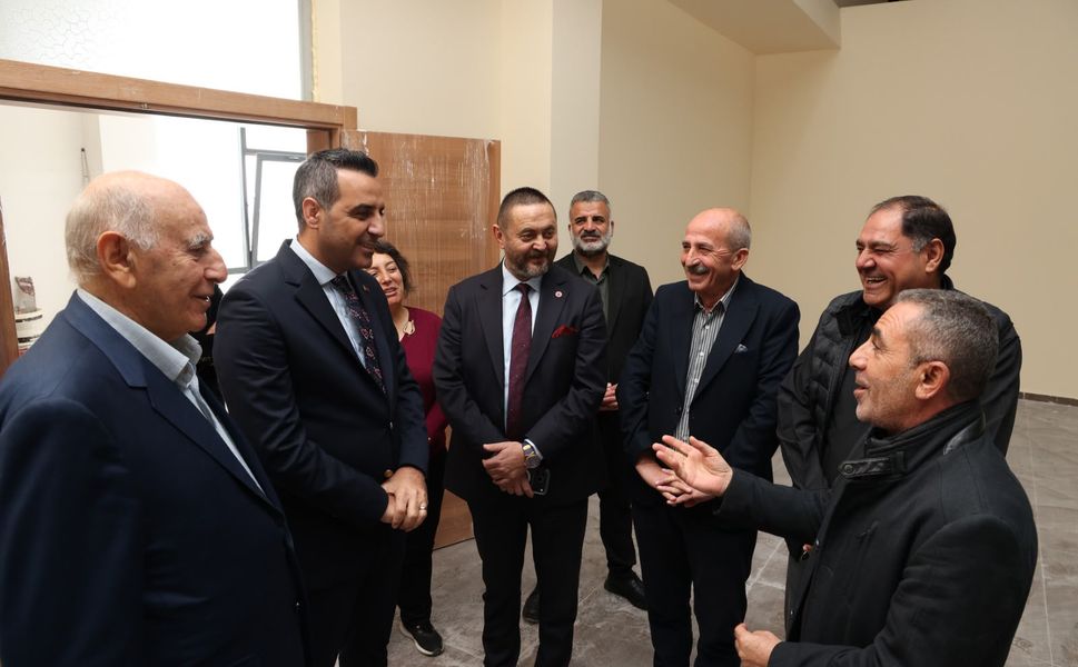 Başkan Yıldız’dan Harmandalı Cemevi’ne Destek: Eksikler Hızla Tamamlanacak