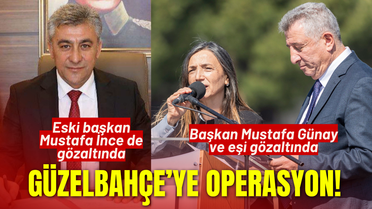 Güzelbahçe Belediyesine operasyon!