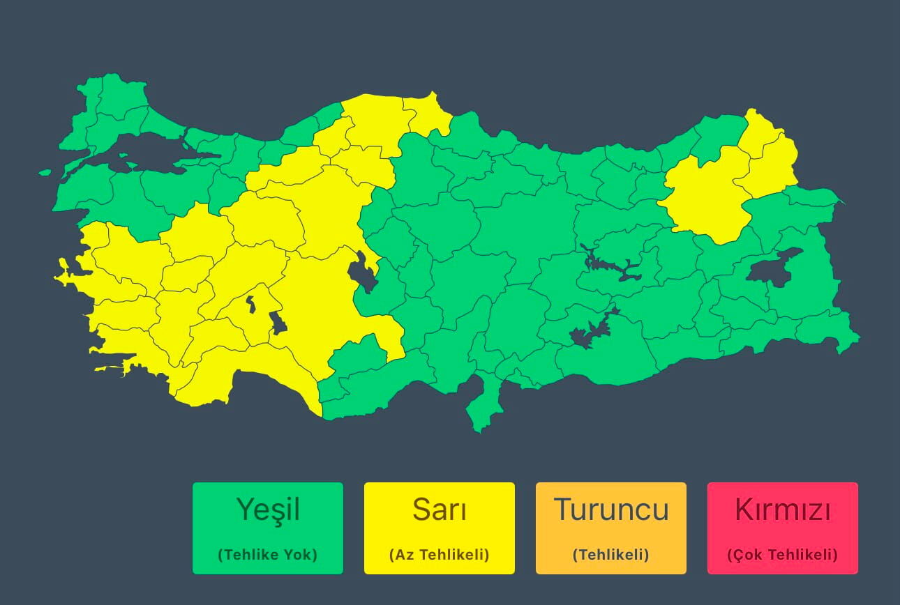 Icisleri Bakanligindan Saganak Uyaris 1369231 406553 (1)