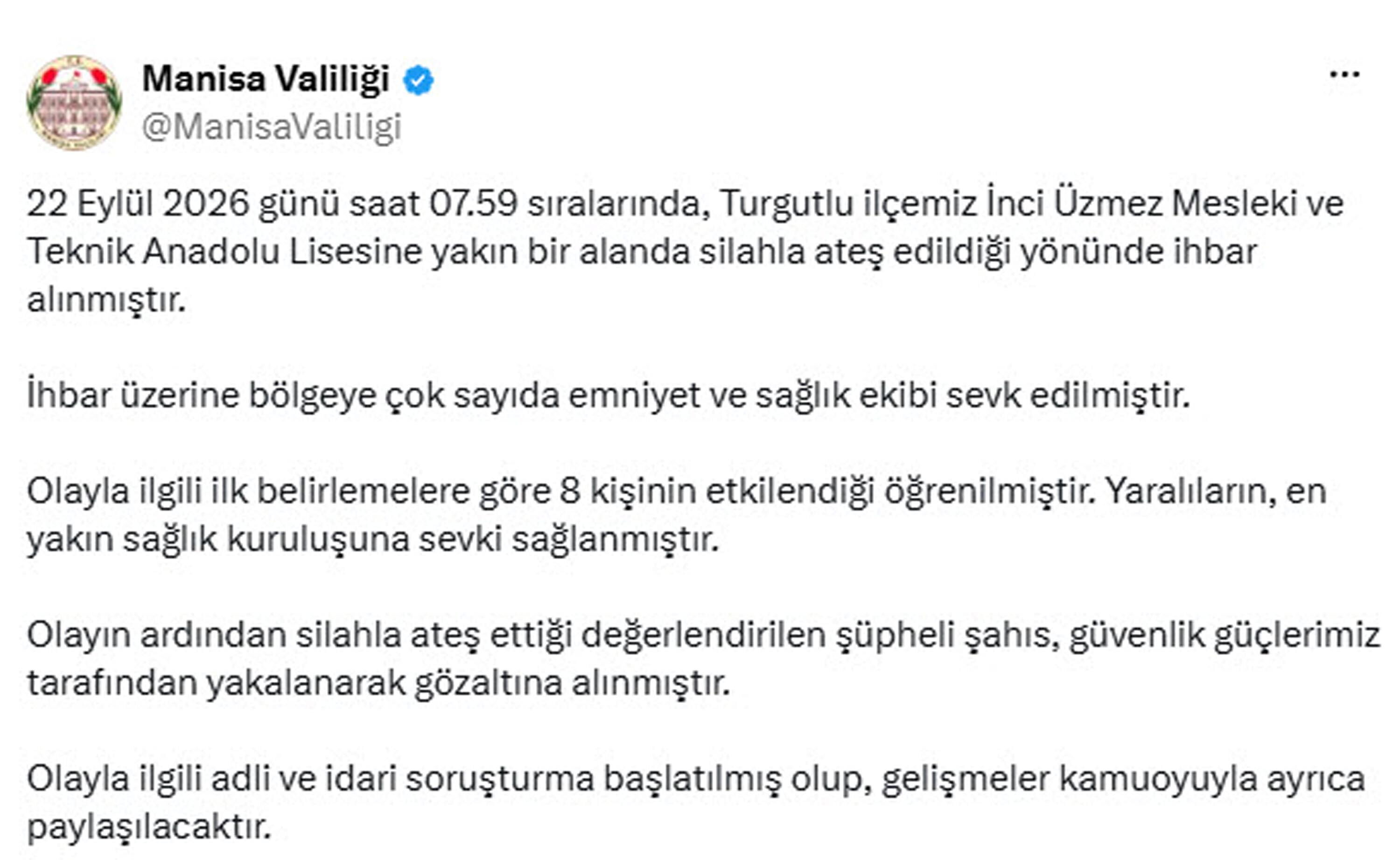 Manisada Okulun Onunde Ates Acildi 8 Y 1517980 451543 (1)
